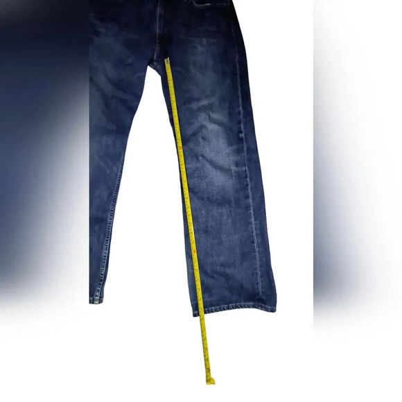 Polo Ralph Lauren Vintage 67 Men's Straight Leg Medium Wash Blue Jeans, 36X32 - Picture 5 of 12